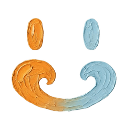 Kaka Oui — smile through the waves